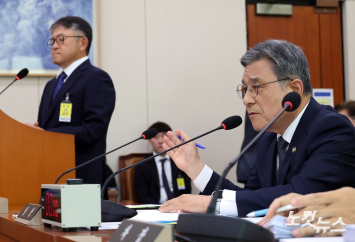 질의에 답하는 국가유산청장