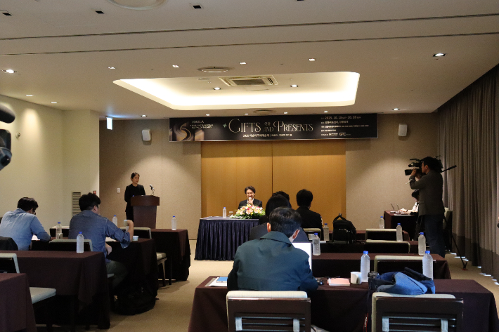 제2회 하슬라국제예술제 미디어 브리핑. 하슬라국제예술제 제공