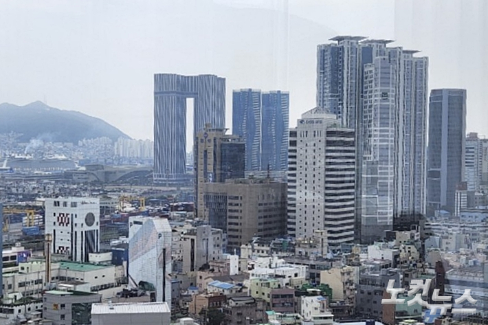 해양수산부 임시 청사가 들어설 부산 동구 일대 전경. 박상희 기자