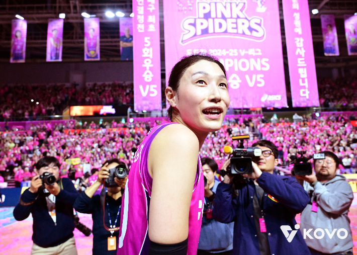 김연경. 한국배구연맹