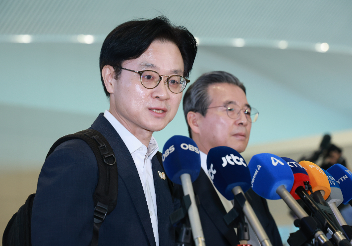 산업통상자원부는 김정관 장관. 연합뉴스