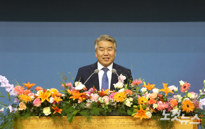 장효수 목사가 말씀을 전하고 있다. 최화랑 기자