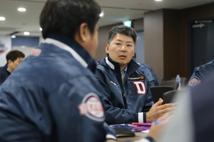 김원형 두산 신임 감독. 두산 베어스 제공