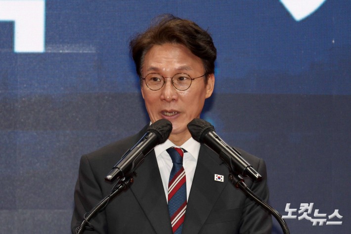 축사하는 김민석 국무총리