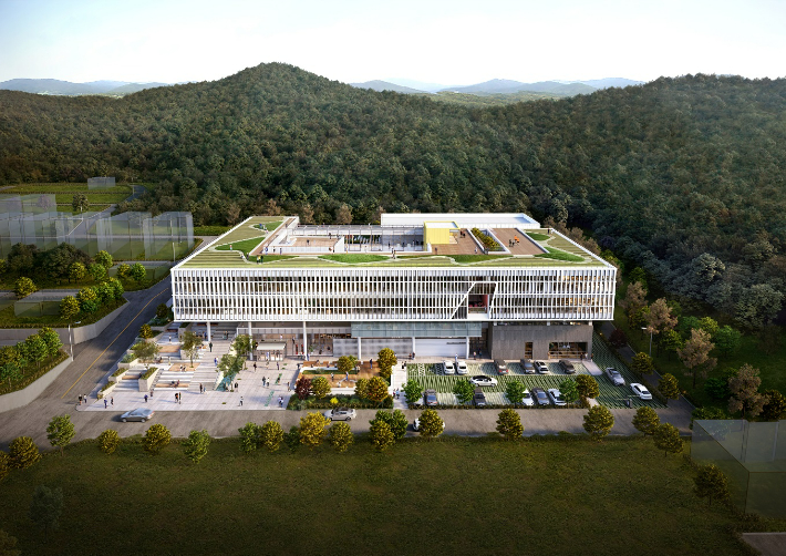 그린바이오특화 지식산업센터 조감도. 순천시 제공