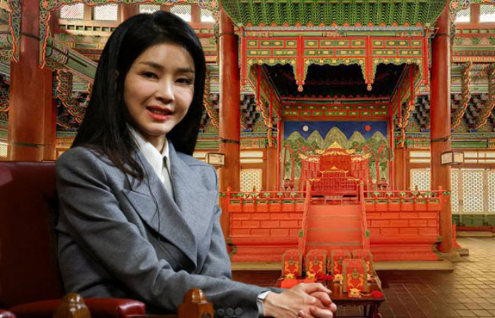 "왕을 꿈꿨나"…경복궁·종묘 곳곳 누비며 '어좌'에도 앉았다[오목조목]