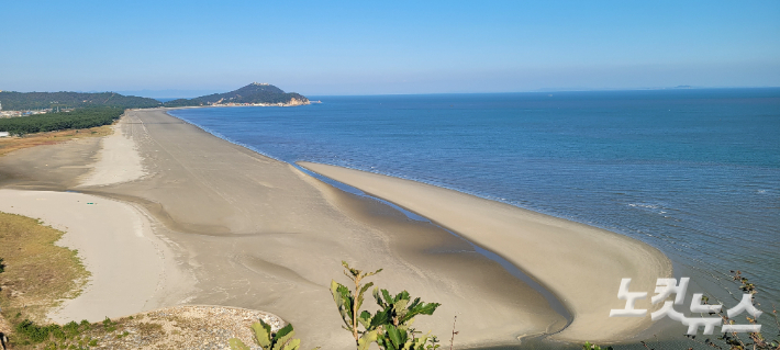 사곶해변 일대 모습. 박창주 기자