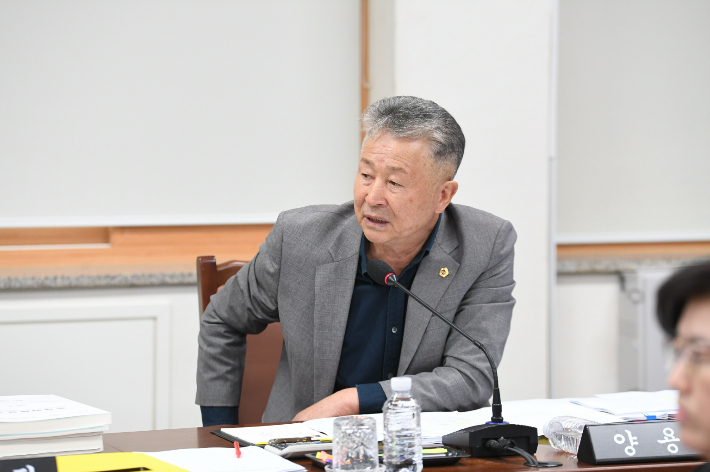 양용만 제주도의원. 도의회 제공 