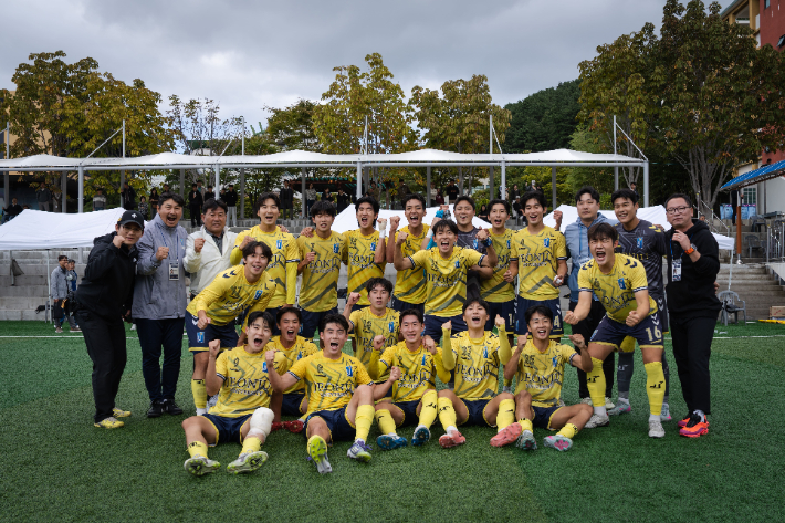 전주대학교 축구부. 전주대 제공