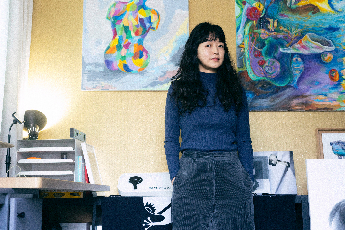 2019년부터 영상전을 지도해 온 서영주 배우. 서 배우 제공