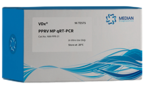 가성우역 바이러스 공통 유전자 및 유전형 IV 특이 유전자 동시 감별 진단 키트. 메디안디노스틱 제공 