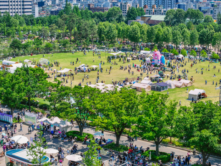 '2025 서울국제정원박람회'가 열린 보라매공원 모습. 서울시 제공