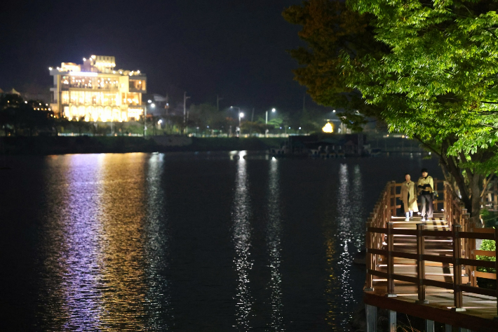 명암유원지. 청주시 제공 