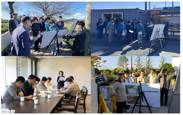 제290회 임시회 기간 중 현장방문. 순천시의회 제공