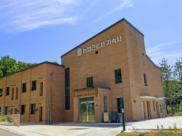 주거안정 지원사업- 담양군 기숙사. 전라남도 제공