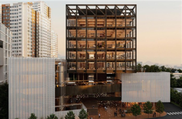 구로구 고척동에 조성중인 테크스페이스 조감도. 서울시 제공