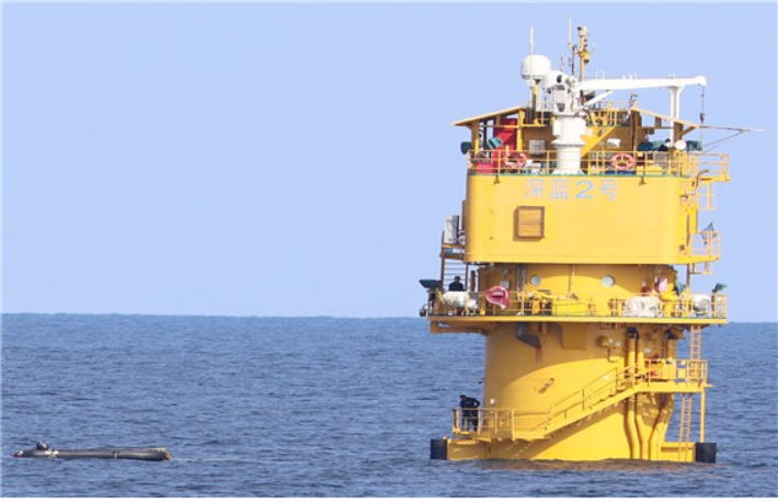 중국 서해 구조물. 더불어민주당 이병진 의원실 제공