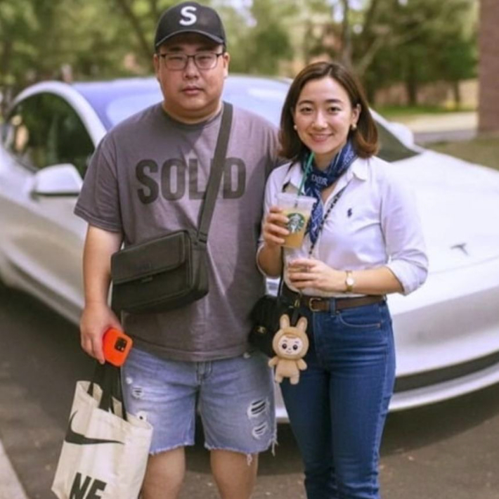 생성형AI로 제작한 영포티 이미지. 인스타그램 캡처