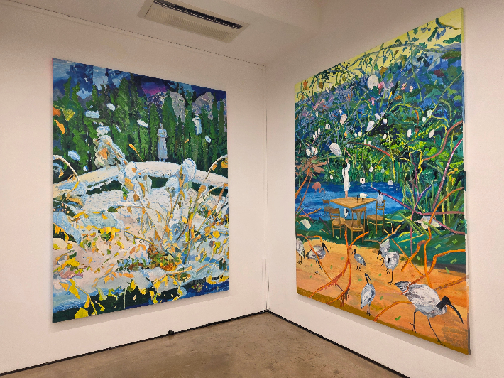 작가 김은정(39)의 개인전 '말, 그림'이 서울 종로구 소격동 학고재에서 11월 8일까지 열린다. 곽인숙 기자