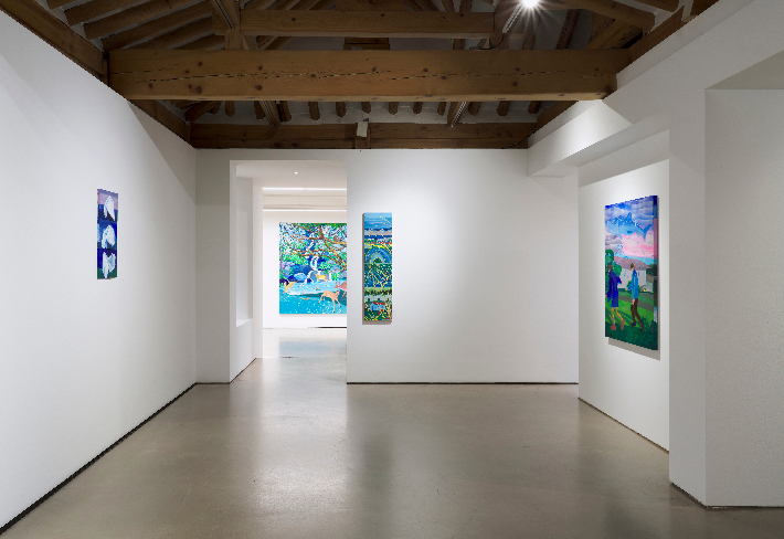 작가 김은정(39)의 개인전 '말, 그림'이 서울 종로구 소격동 학고재에서 11월 8일까지 열린다. 학고재 제공