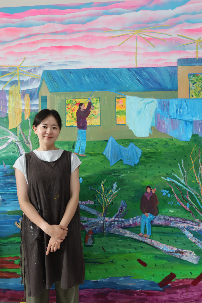 작가 김은정(39)의 개인전 '말, 그림'이 서울 종로구 소격동 학고재에서 11월 8일까지 열린다. 학고재 제공