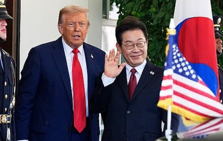 트럼프 미국 대통령과 이재명 한국 대통령. 연합뉴스