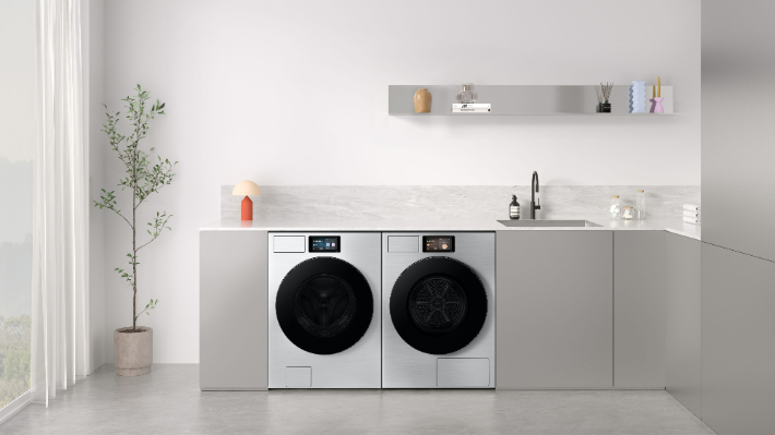 삼성전자 비스포크 AI 세탁기와 건조기 라이프스타일. 삼성전자 제공
