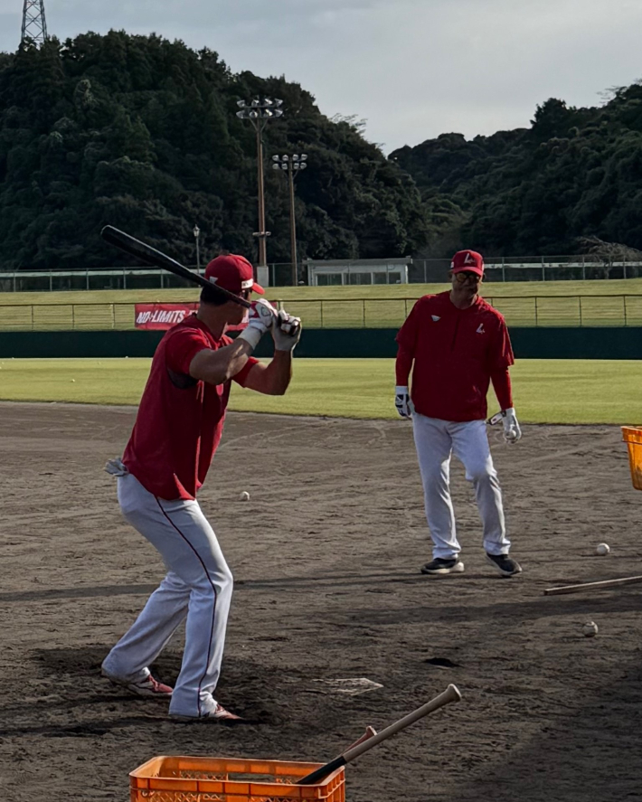 프로야구 SSG 랜더스가 '가고시마 유망주 집중 육성 캠프'를 진행 중이다. SSG 제공