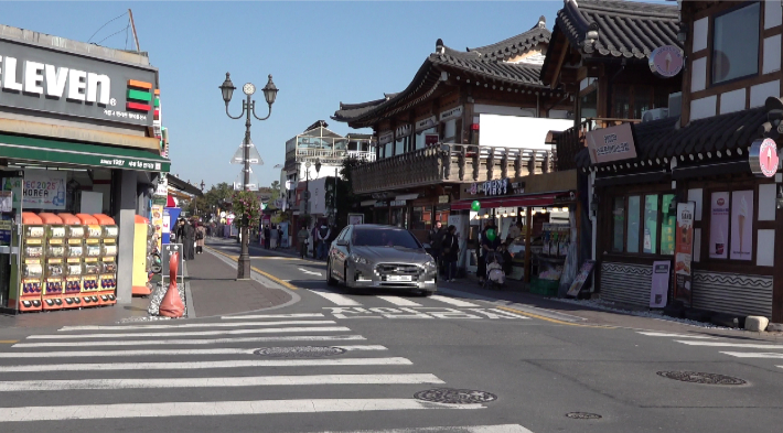 경주 황리단길. 정진원 기자