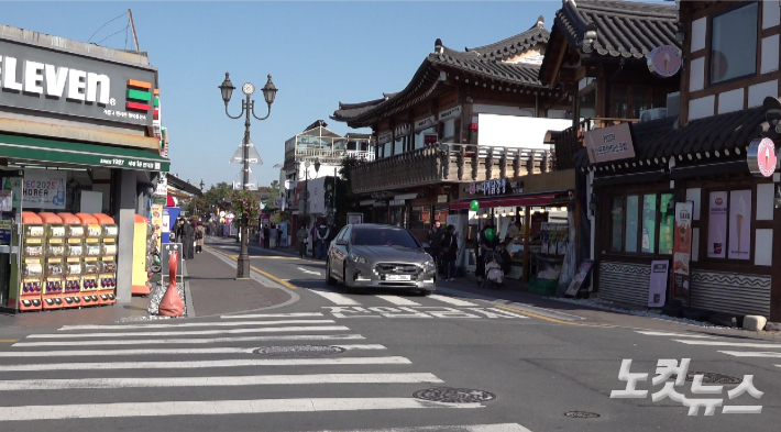 경주 황리단길. 정진원 기자