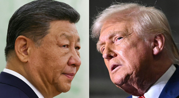 시진핑 중국 국가주석(왼쪽)과 도널드 트럼프 미국 대통령. 연합뉴스