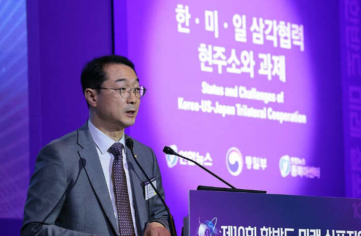 국회 외교통일위원회 국민의힘 간사 김건 의원. 연합뉴스