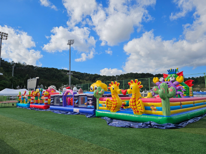 강릉커피축제 키즈놀이터. 강릉시 제공