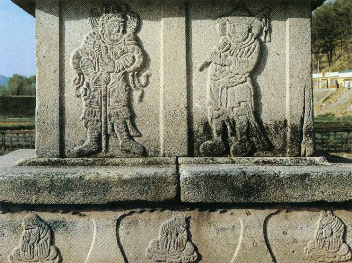 예천 개심사지 오층석탑의 기단부. 국가유산청 제공