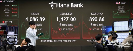 코스피, 4,086.89 또 최고치