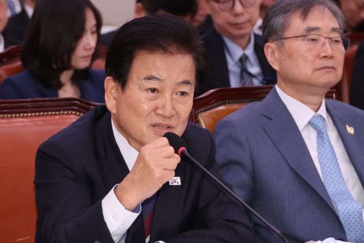 정동영 통일부 장관. 연합뉴스