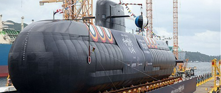 한화오션이 건조한 잠수함. 연합뉴스