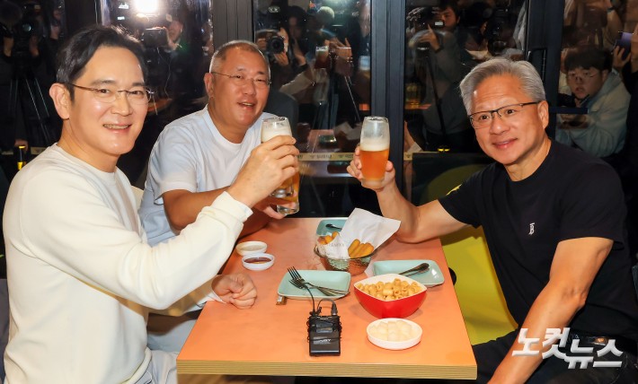 이재용·정의선·젠슨 황 