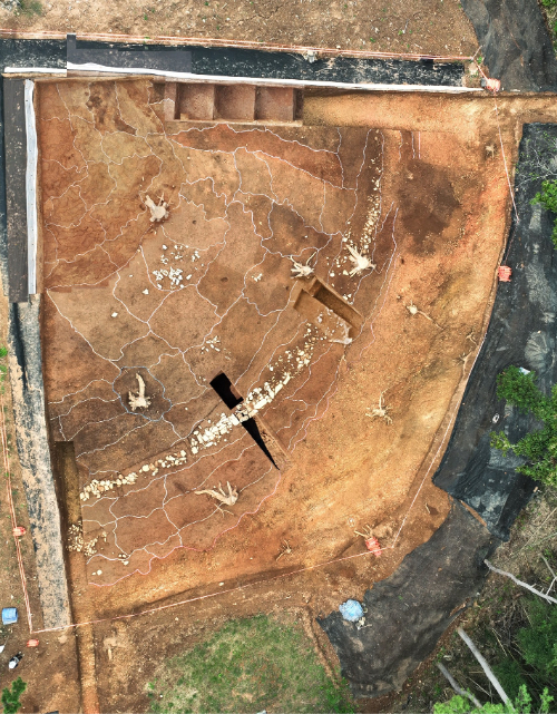 고성 송학동 고분군 14호분. 경남도청 제공