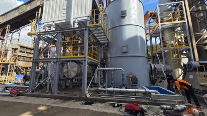 지하 수조 밀폐사고가 발생한 경주 아연가공업체. 연합뉴스