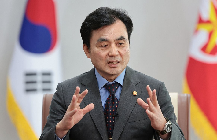 안규백 국방부 장관. 연합뉴스