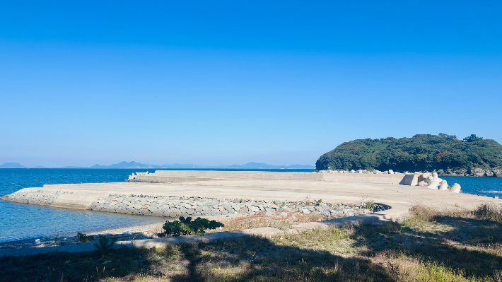 나로우주센터 접안시설 전경. 항우연 제공