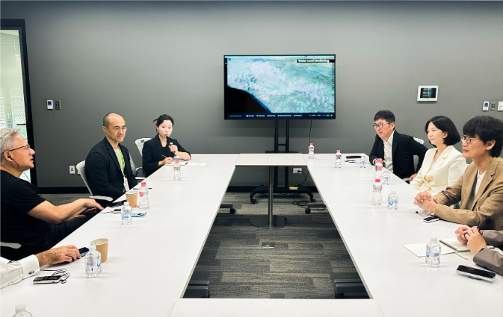 네이버-엔비디아 면담. 연합뉴스