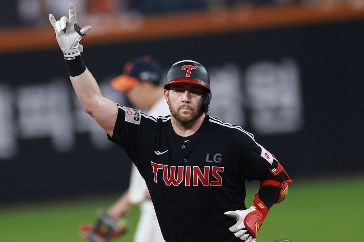 LG 외국인 타자 오스틴 딘. 연합뉴스