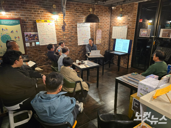 노영기 교수 특강 현장. 고영호 기자