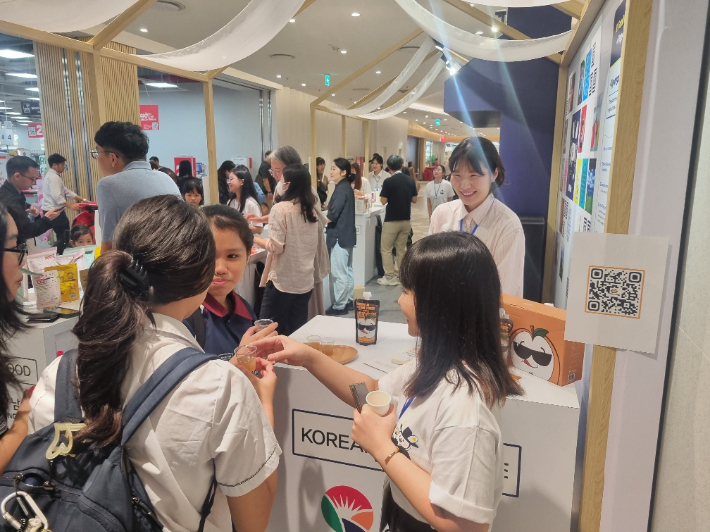 베트남 하노이 팝업 스토어. 경남도청 제공 