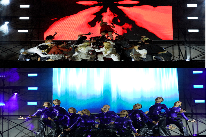 '2025 댄스 스피릿 인 수원(DANCE SPIRIT in SUWON)' 본선 공연. 수원시청소년청년재단 제공