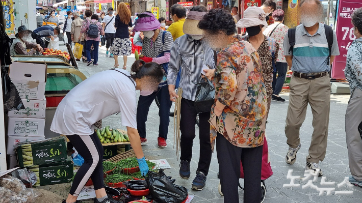 부산 전통시장 자료사진. 김혜민 기자
