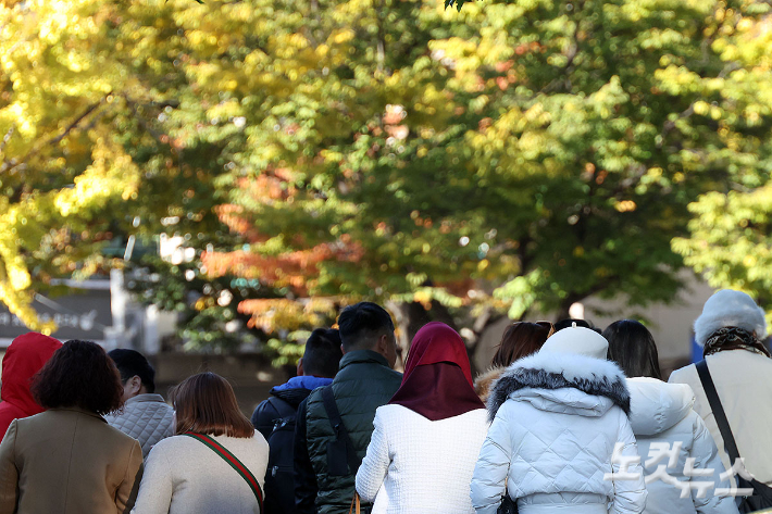 올가을 첫 한파특보…가을과 겨울사이[노컷네컷]