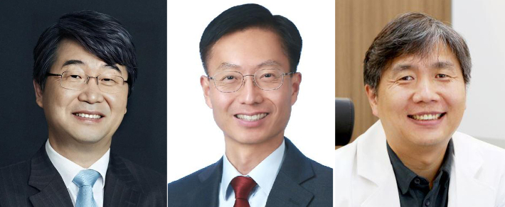 (왼쪽부터) 이재명 대통령이 임명한 경제사회노동위원회(경사노위) 위원장 김지형 전 대법관, 지식재산처장에 김용선 한국지식재산보호원장, 고용노동부 산업안전본부장에 류현철 일환경건강센터 이사장을 임명했다고 전했다. 대통령실 제공